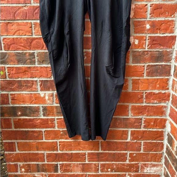 Eileen Fisher Womens Large Black Pull On Comfort Tapered Lounge Pants - Picture 3 of 9